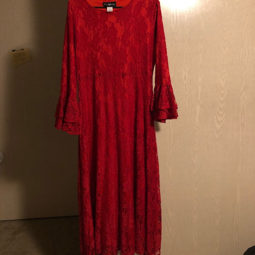 Dress like an angel red dress